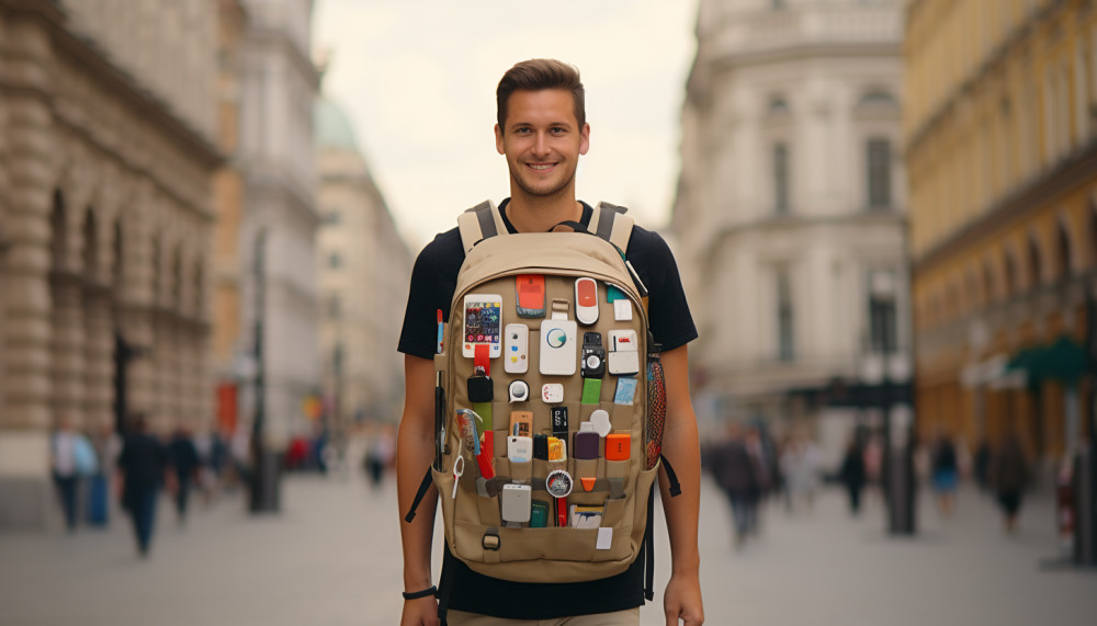 La technologie au service du street marketing : les drapeaux sac à dos intelligents
